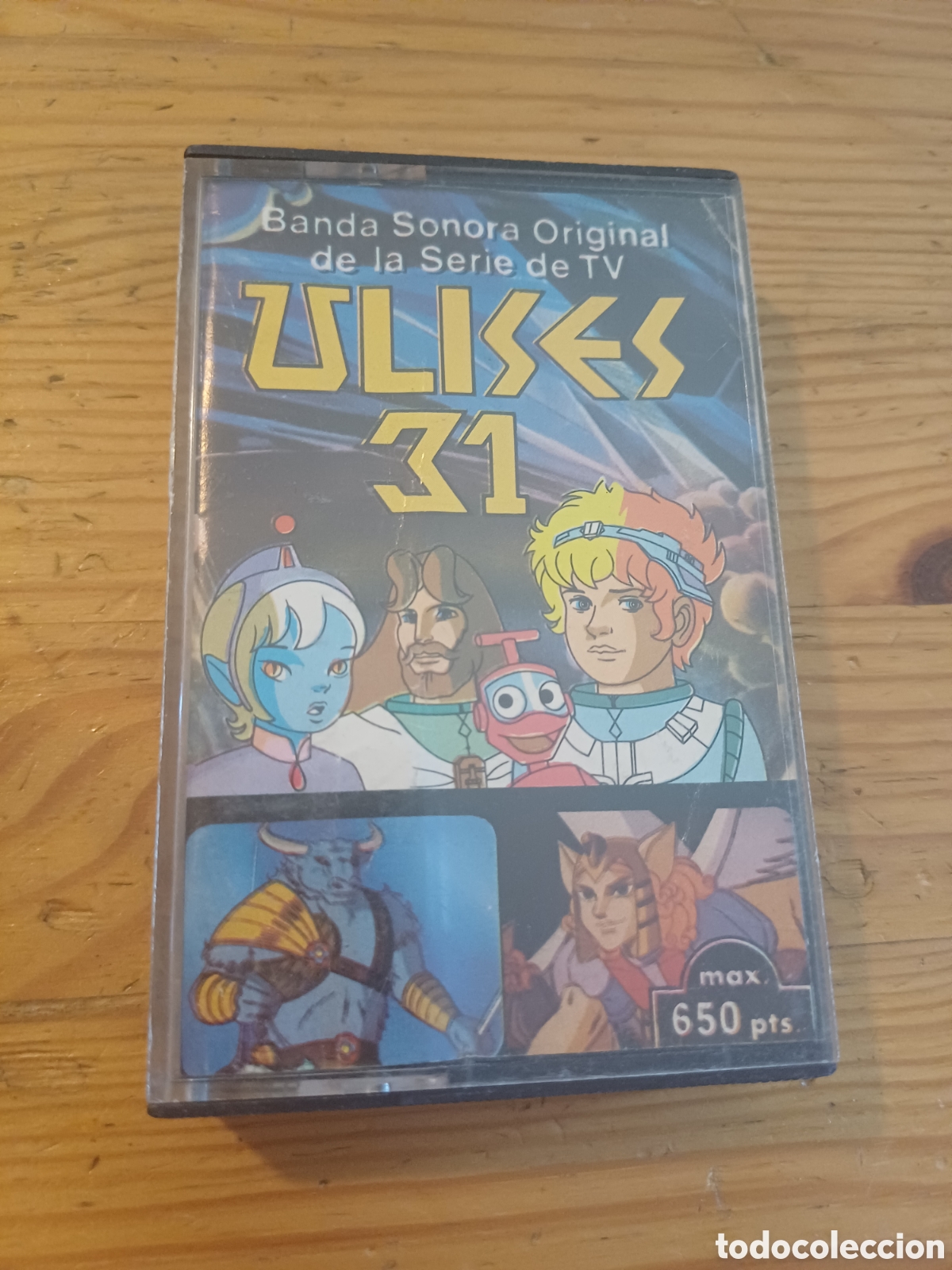 Casetes antiguos: Ulises 31 Banda Sonora Original de la Serie de TV casete cassette Manga anime japon