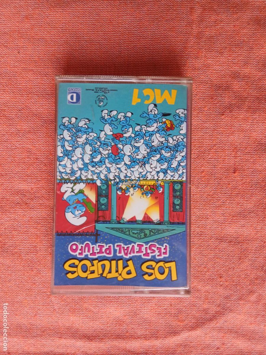 Casetes antiguos: Festival Pitufo MC1 casete 2002 divucsa music casette