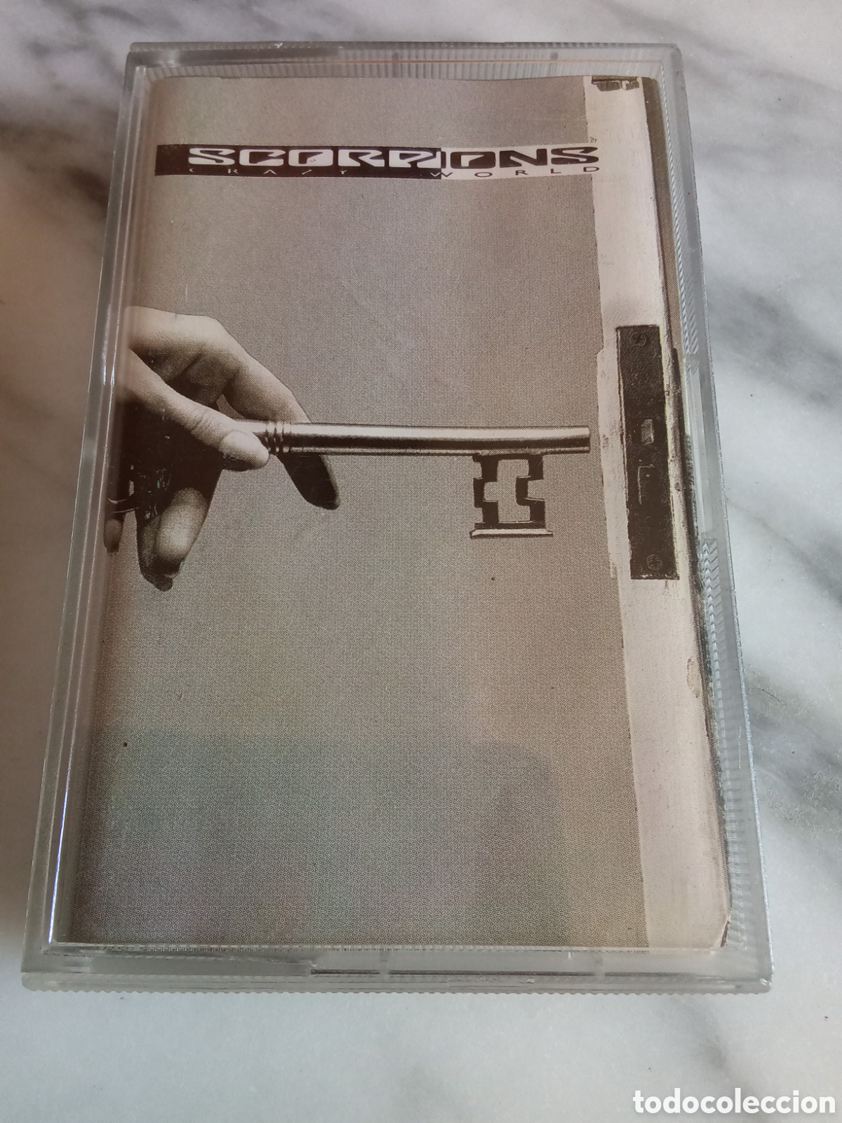 Casetes antiguos: Cassette Scorpions Crazy World