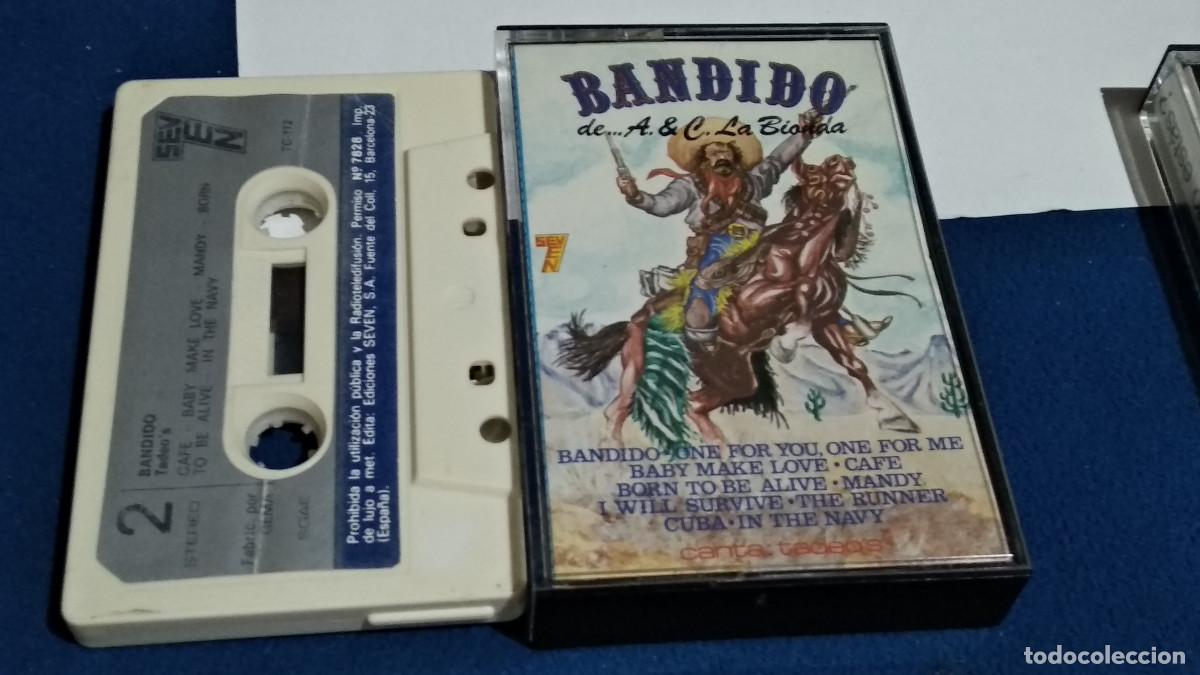 Casetes antiguos: CASETE BANDIDO( CINTA CASSETTE SEVEN 1979) MANOLO GARCIA - CANTA TADEO&acute;S