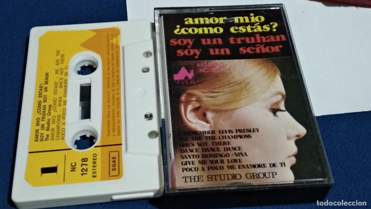 Casetes antiguos: AMOR MIO &iquest; COMO EST&Aacute;S ? / CANTA THE STUDIO GROUP - 1978 DIAL DISCOS CASETE CINTA CASSETTE