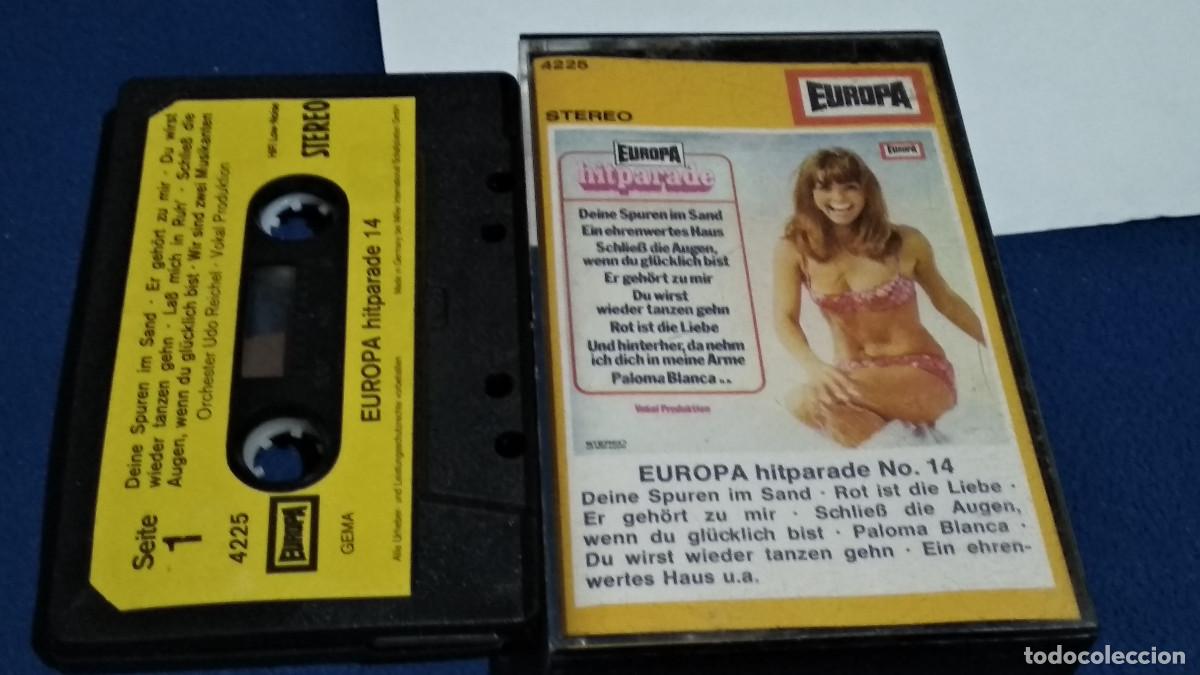 Casetes antiguos: EUROPA HITPARADE 14 / ORCHESTER UDO REICHEL, GESUNGENE AUFNAHMEN - CASETE CINTA CASSETTE