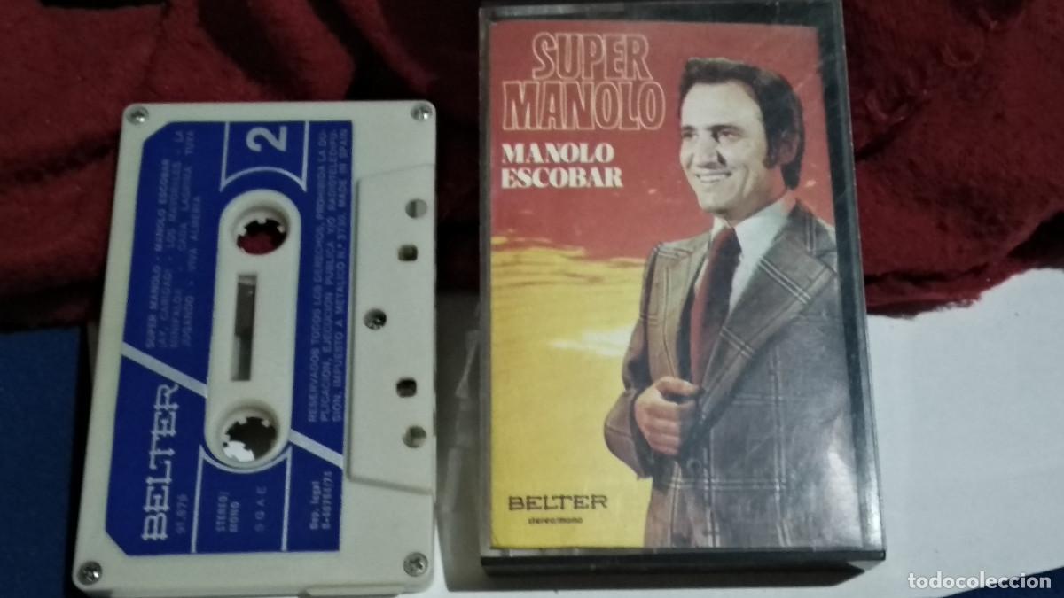 Casetes antiguos: MANOLO ESCOBAR / SUPER MANOLO - BELTER 1974 - CASETE CINTA CASSETTE