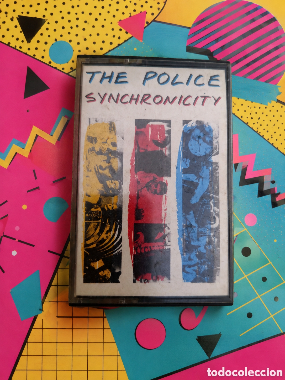 Casetes antiguos: THE POLICE &ndash; SYNCHRONICITY | CASSETTE ORIGINAL 1983 | A&M RECORDS