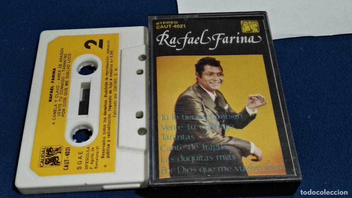 Casetes antiguos: RAFAEL FARINA / CANTE DE FRAGUA - 1976 CAUDAL ZAFIRO- CASETE CINTA CASSETTE