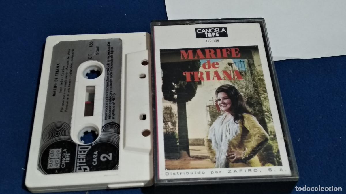 Casetes antiguos: MARIFE DE TRIANA - 1975 CANCELA ZAFIRO- CASETE CINTA CASSETTE