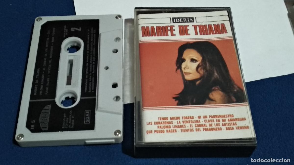 Casetes antiguos: MARIFE DE TRIANA / PALOMO LINARES - 1977 IBERIA COLUMBIA - CASETE CINTA CASSETTE