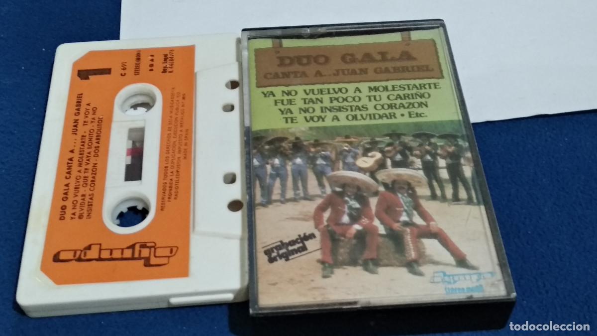 Casetes antiguos: DUO GALA - Canta a Juan Gabriel (Espa&ntilde;a - Olympo - 1978) Rancheras - CASETE CINTA CASSETTE