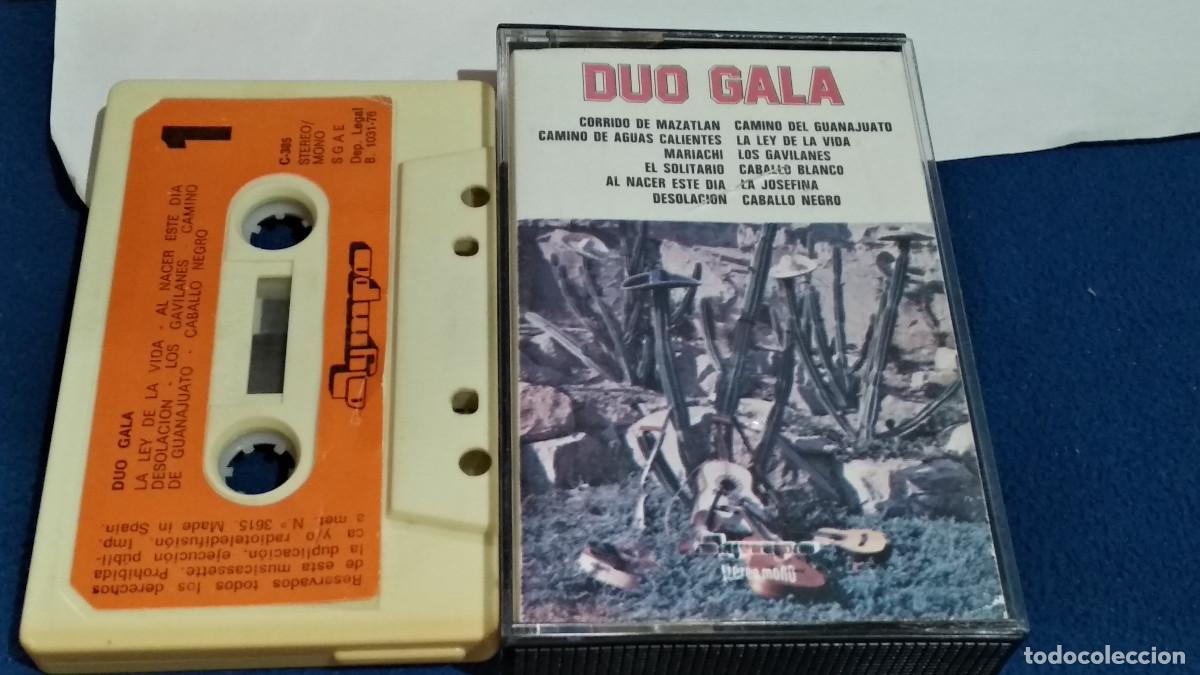 Casetes antiguos: DUO GALA - LA LEY DE LA VIDA (Espa&ntilde;a - Olympo - 1976) Rancheras - CASETE CINTA CASSETTE