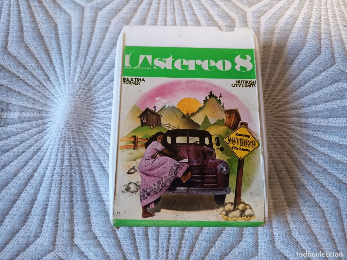 Casetes antiguos: Ike & Tina Turner &ndash; Nutbush City Limits. 8 track, stereo 8, 8 pistas