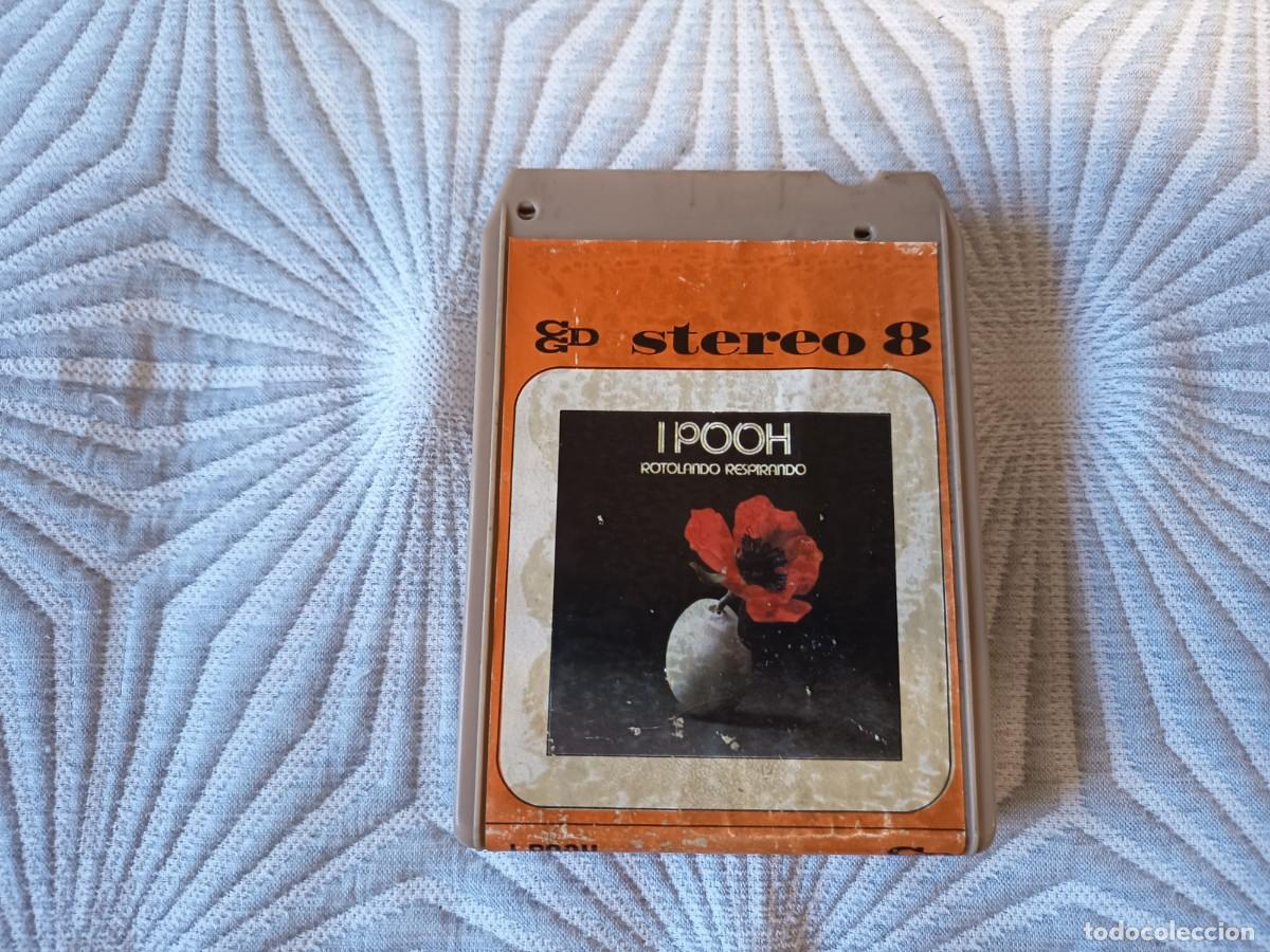 Casetes antiguos: I Pooh &ndash; Rotolando Respirando. 8 track, stereo 8, 8 pistas