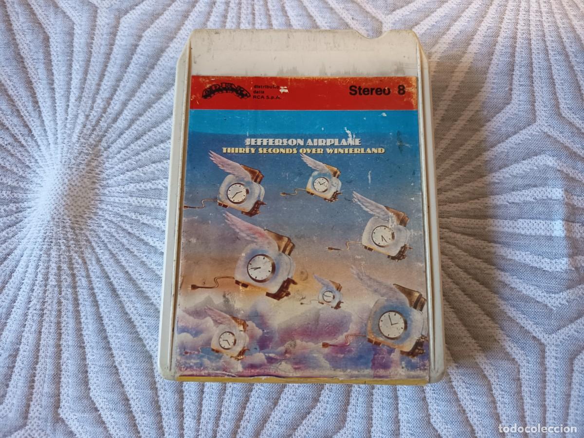 Casetes antiguos: Jefferson Airplane &ndash; Thirty Seconds Over Winterland. 8 track, stereo 8, 8 pistas