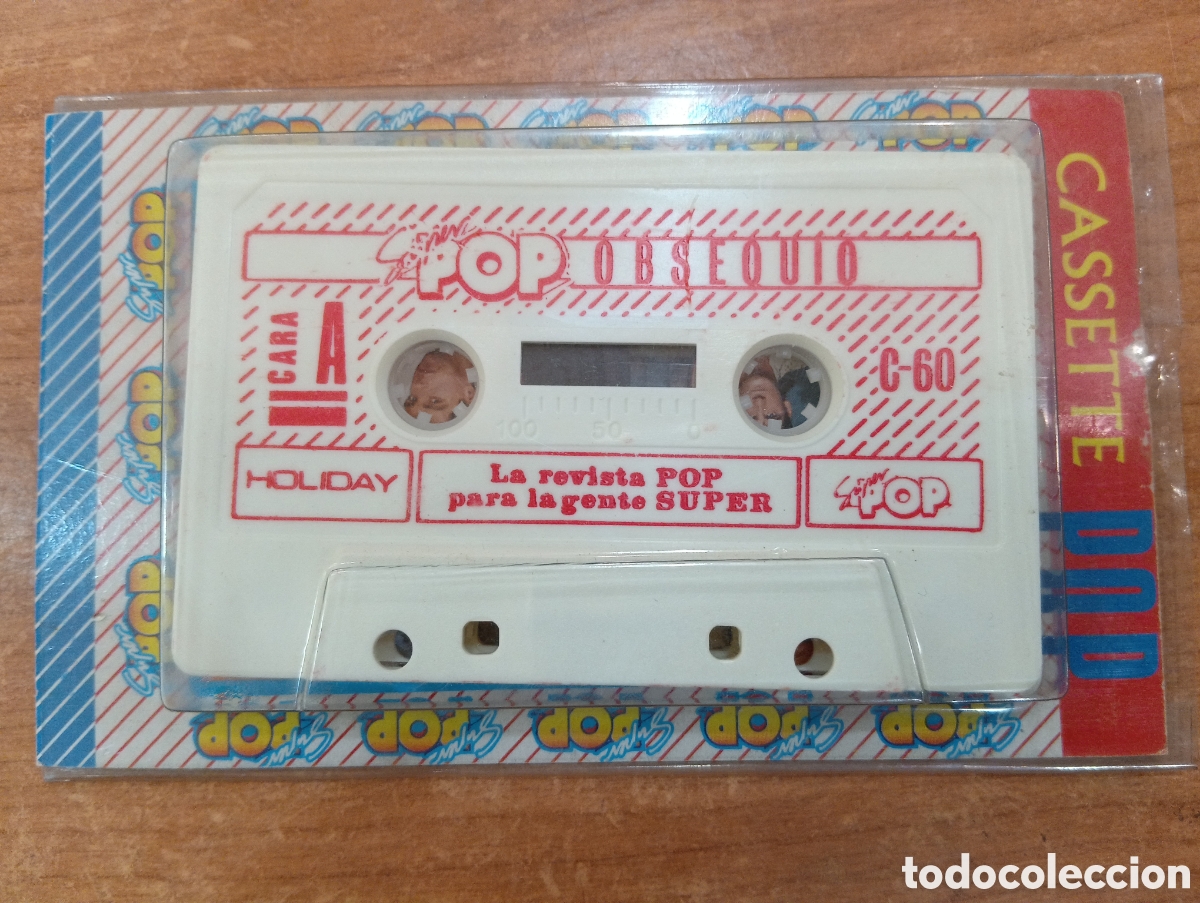 Casetes antiguos: Cinta casete de Super Pop de la m&iacute;tica revista juvenil espa&ntilde;ola Super Pop