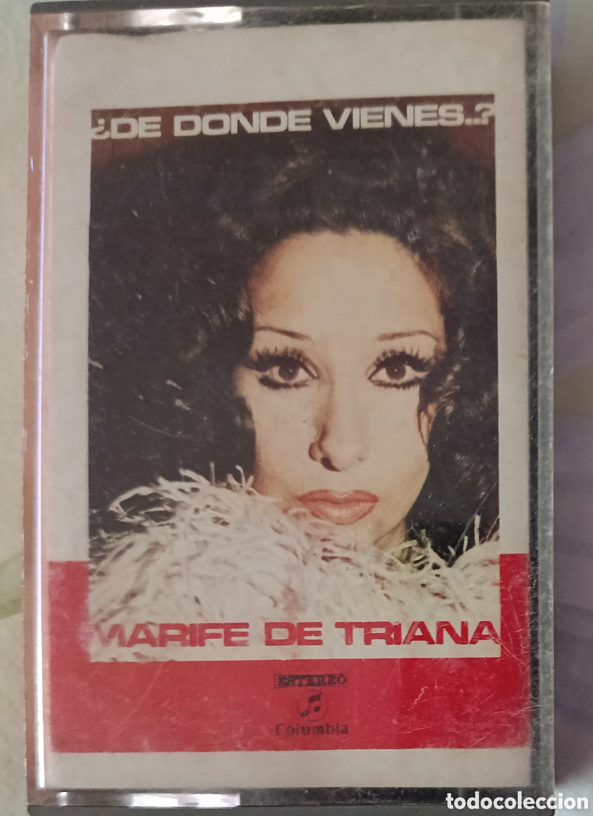 Casetes antiguos: Marif&eacute; de Triana casette sello Columbia editado en Espa&ntilde;a a&ntilde;o 1973.