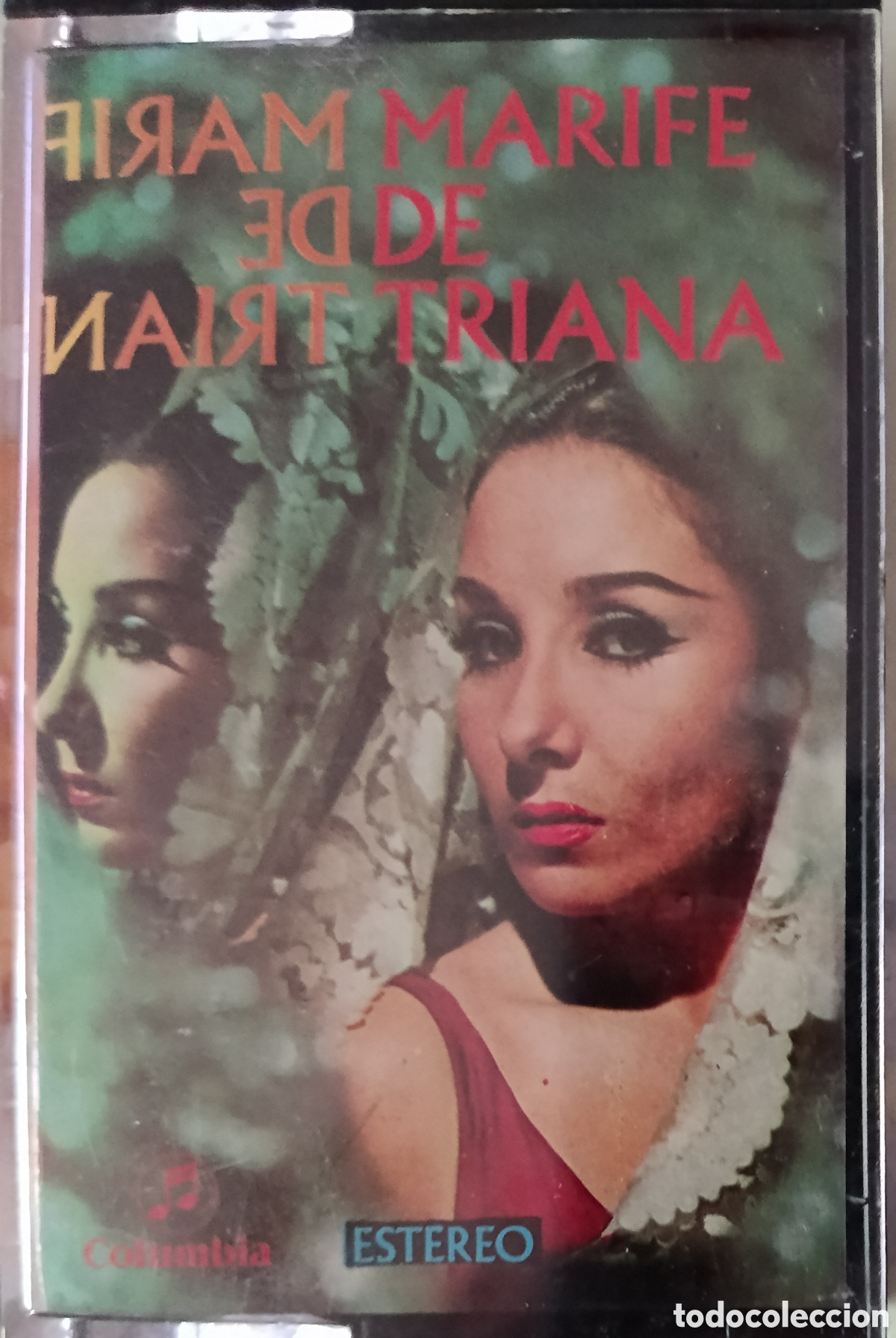 Casetes antiguos: Marif&eacute; de Triana casette sello Columbia editado en Espa&ntilde;a a&ntilde;o 1971.