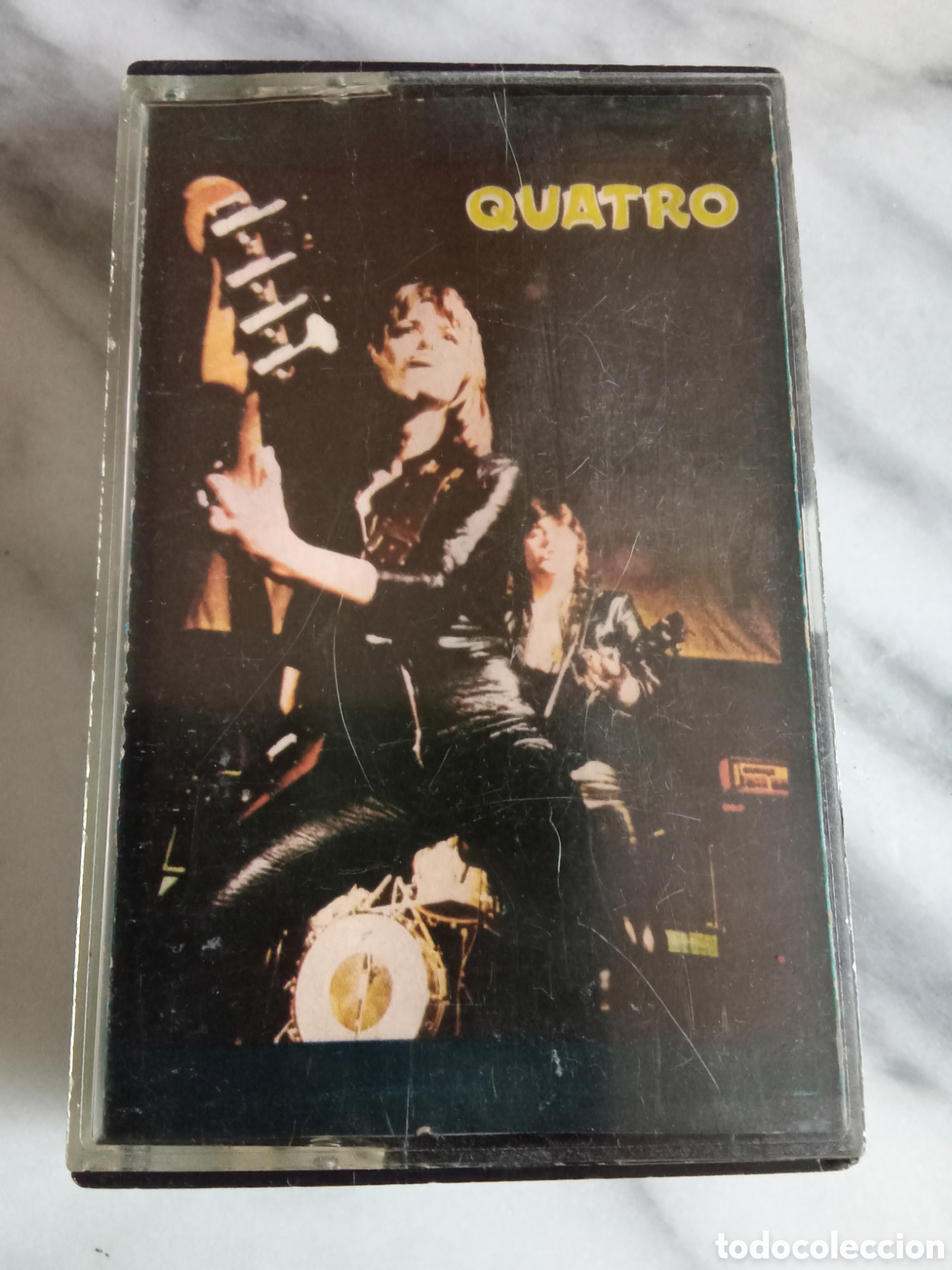 Casetes antiguos: Cassette Suzi Quatro - Quatro - Edici&oacute;n Italy