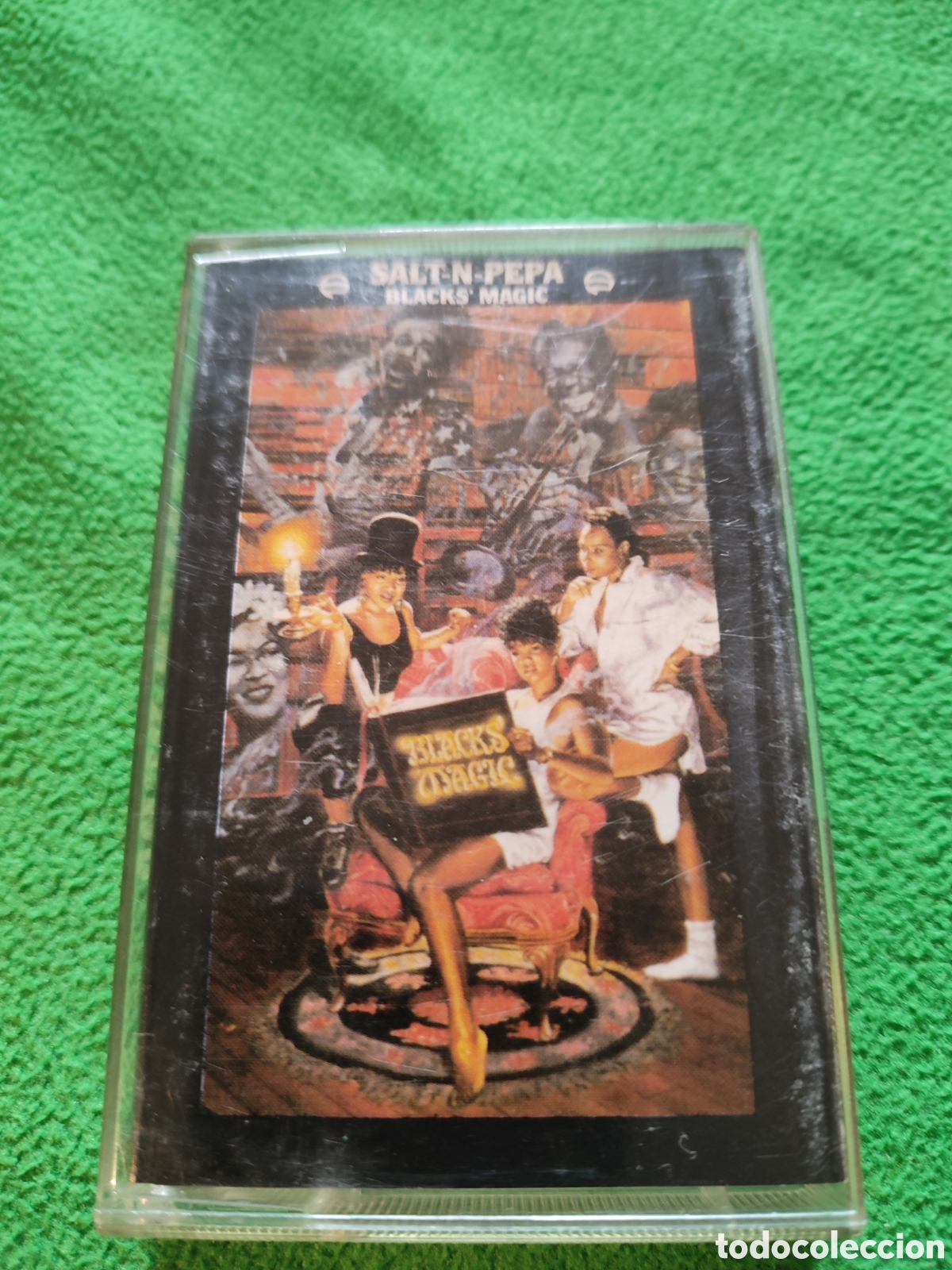 Casetes antiguos: Salt-N-Pepa - Bkack's Magic 1990