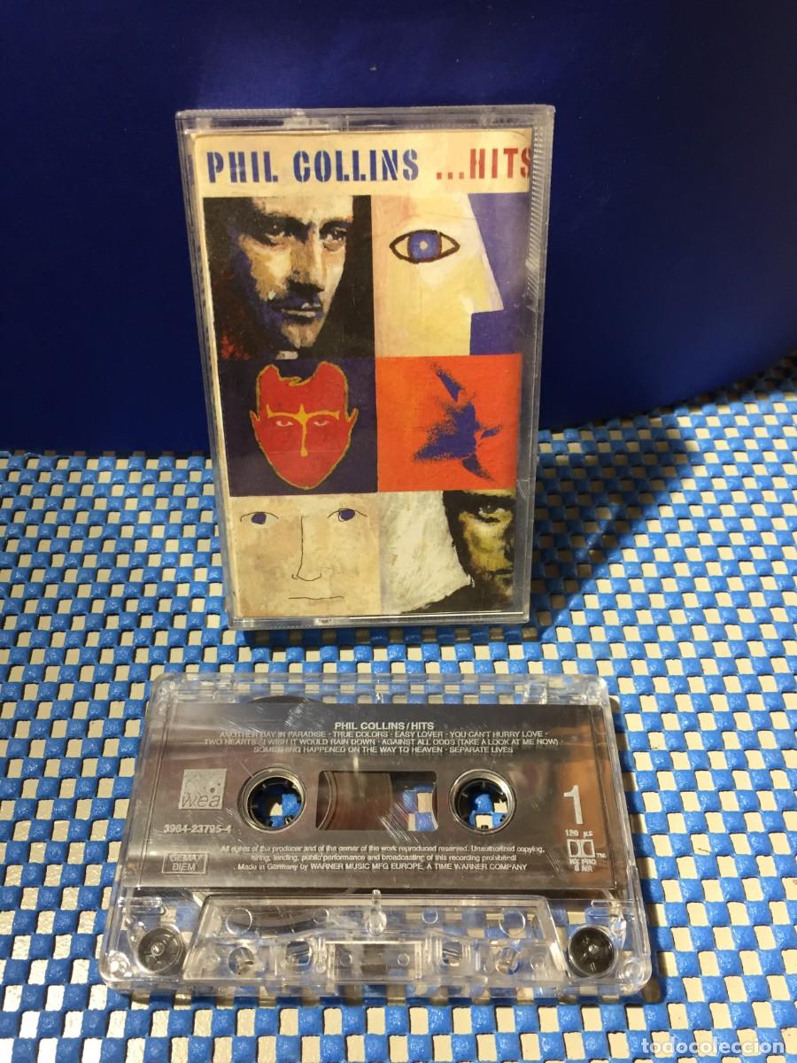 Casetes antiguos: casete Phil collins Hits