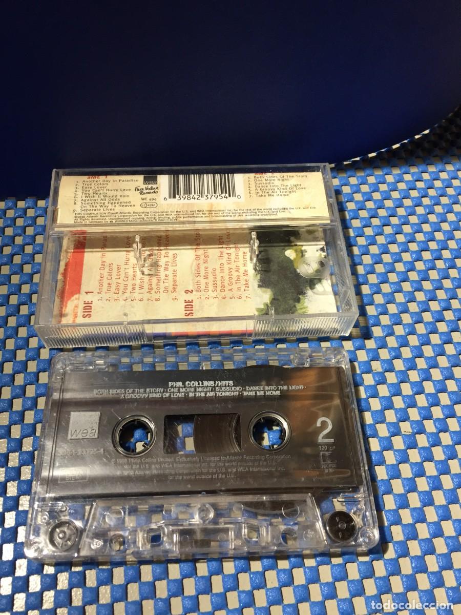 Casetes antiguos: casete Phil collins Hits - Foto 2