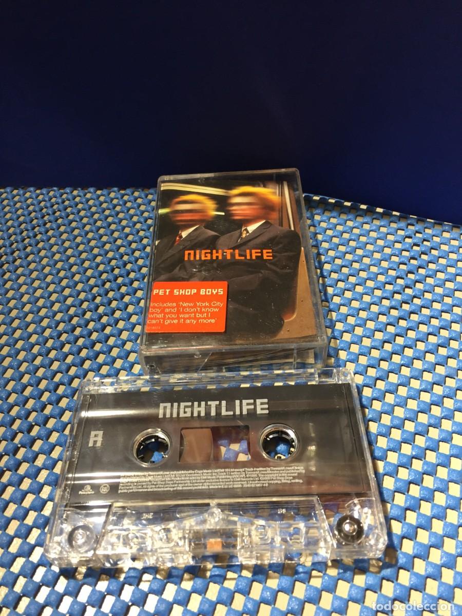 Casetes antiguos: casete Pet shop Boys - Nightlife