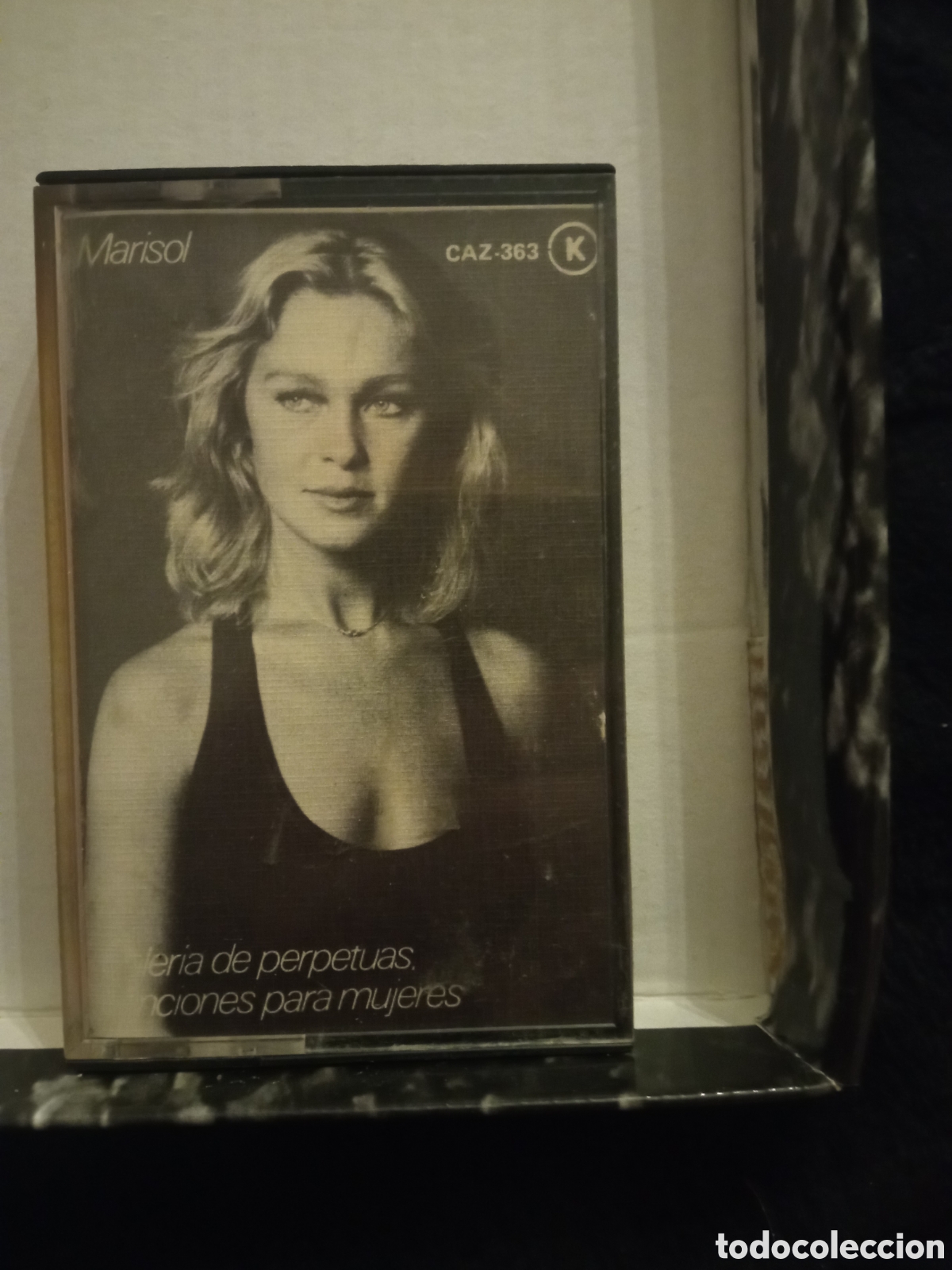 Casetes antiguos: Antigua cinta casete, Galer&iacute;a de Perpetuas, Canciones para mujeres, Marisol