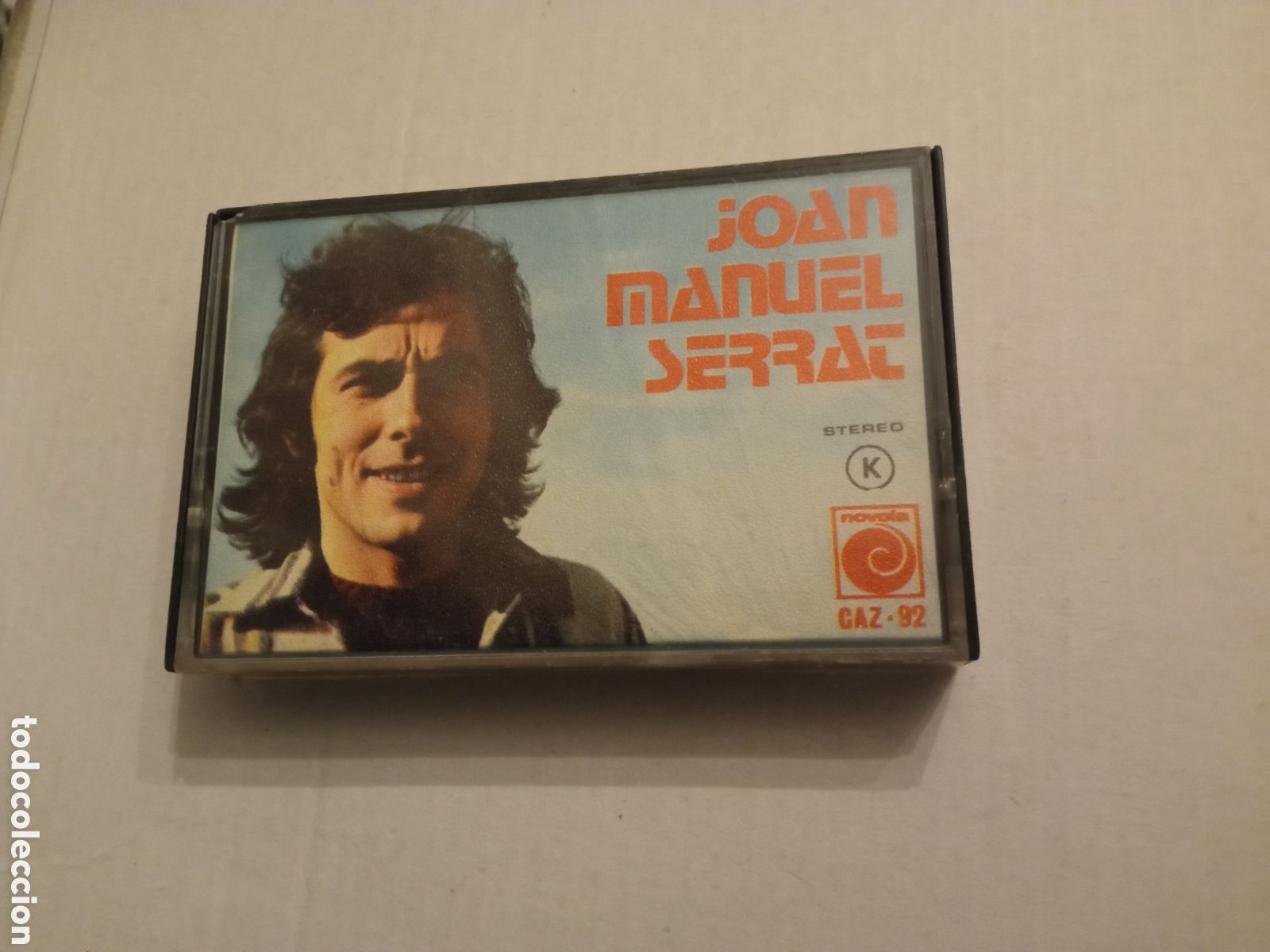 Casetes antiguos: Antigua cinta casete de Joan Manuel Serrat