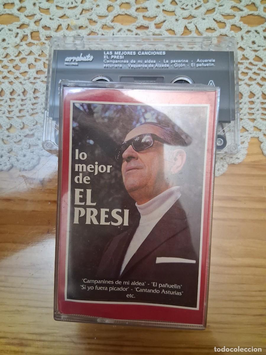 Casetes antiguos: Casete cinta de m&uacute;sica JOSE GONZ&Aacute;LEZ EL PRESI