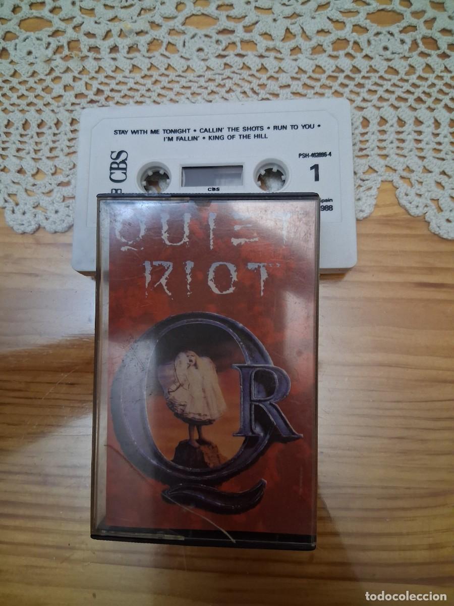 Casetes antiguos: Casete cinta de m&uacute;sica QUIET RIOT CBS hard rock y heavy metal