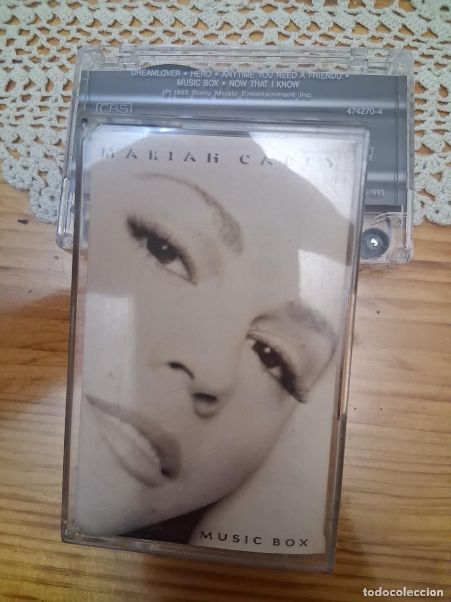 Casetes antiguos: Casete cinta de m&uacute;sica MARIAH CARLY - MUSIC BOX