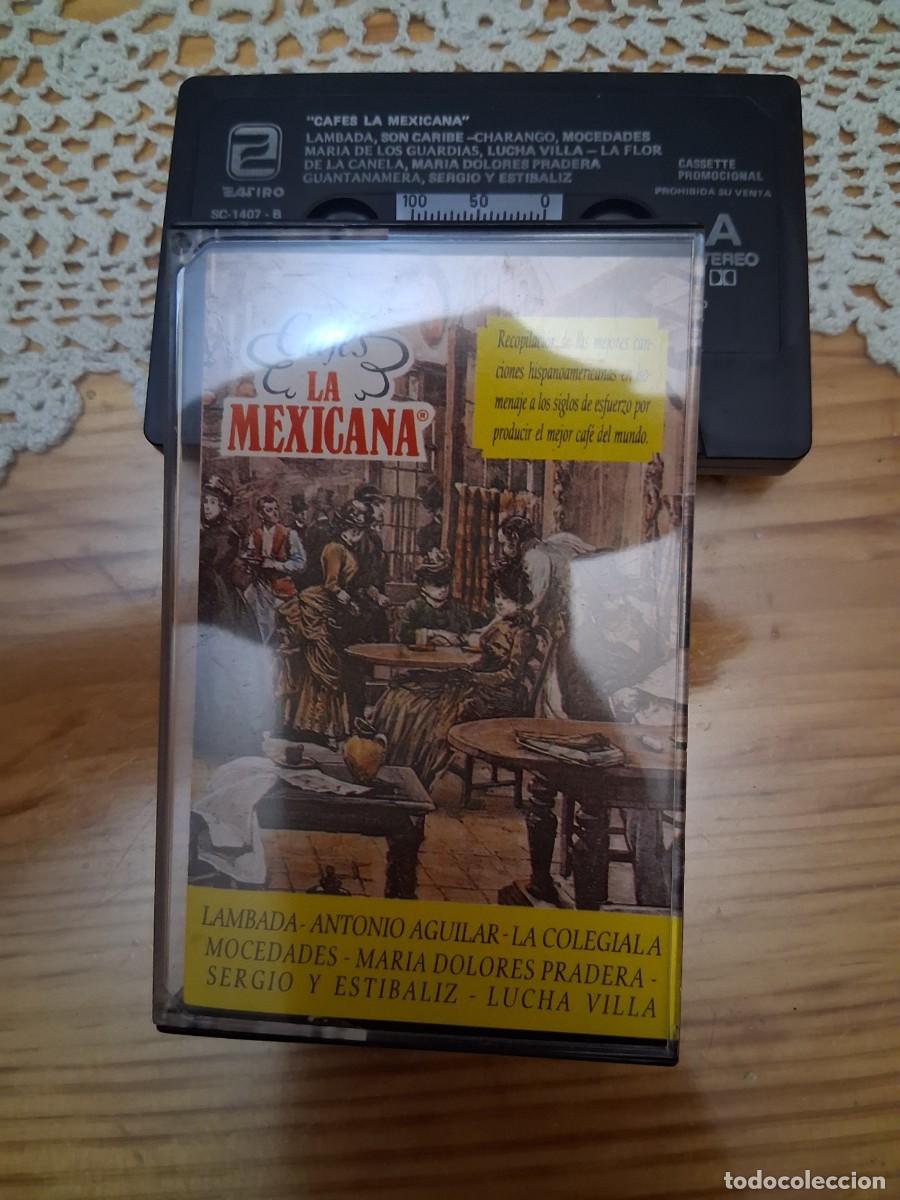 Casetes antiguos: Casete cinta de m&uacute;sica cafes la mexicana Mocedades Lambada Antonio aguilar Maria Dolores Pradera