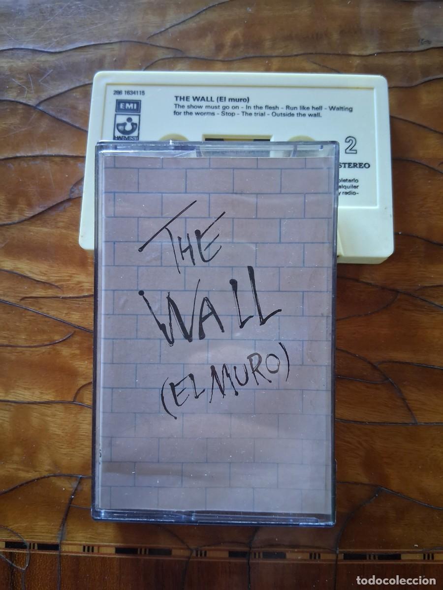 Casetes antiguos: Casete cinta m&uacute;sica THE WALL EL MURO rock Pink Floyd