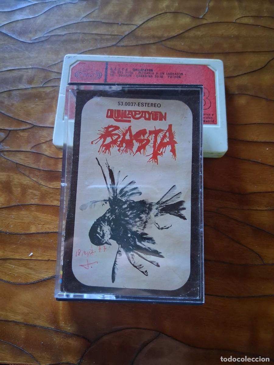 Casetes antiguos: Casete cinta m&uacute;sica Basta Quilapayun