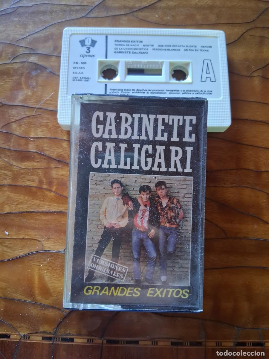 Casetes antiguos: Casete cinta m&uacute;sica Gabinete Caligari