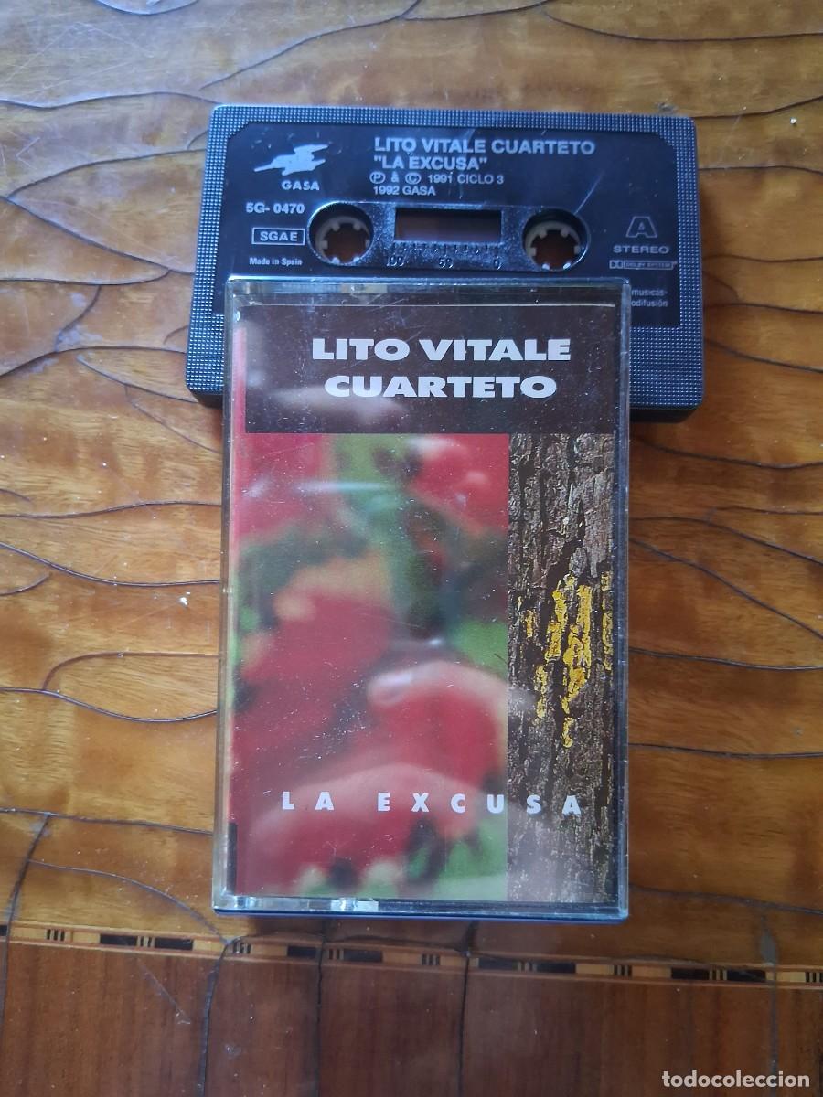Casetes antiguos: Casete cinta m&uacute;sica Lito Vitale Cuarteto La excusa