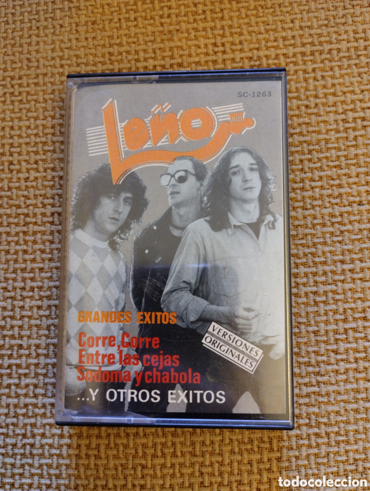 Casetes antiguos: Cinta casete antigua Le&ntilde;o Grandes &Eacute;xitos