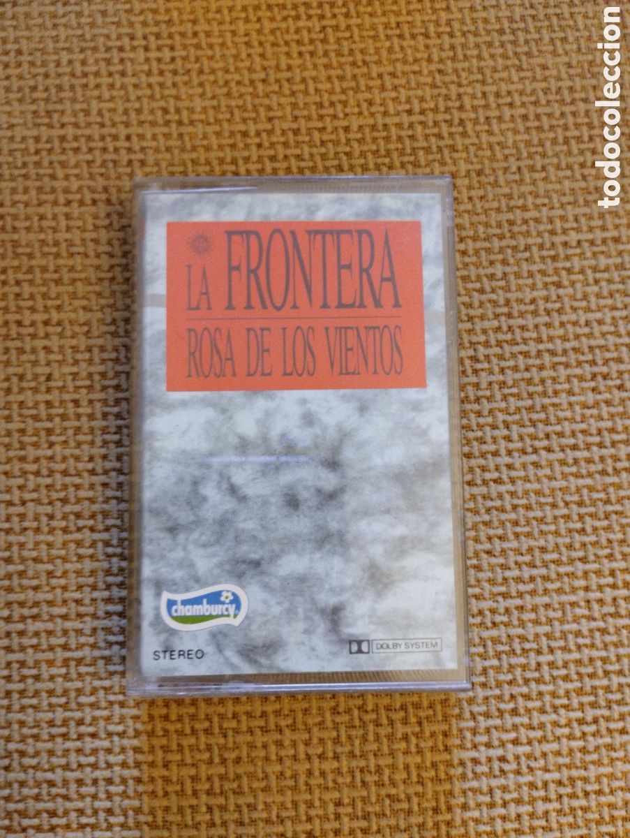 Casetes antiguos: Cinta casete antigua La Frontera Rosa de los vientos