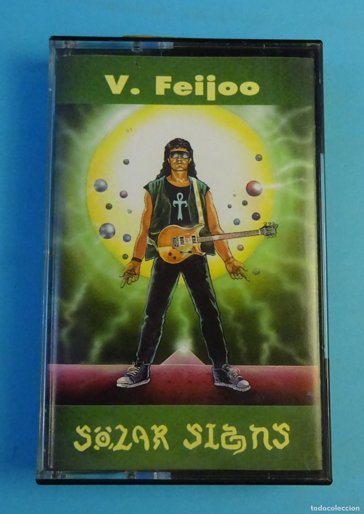 Casetes antiguos: CASETE VICENTE FEIJOO. SOLAR SIGNS. PROMUSICA, 1996