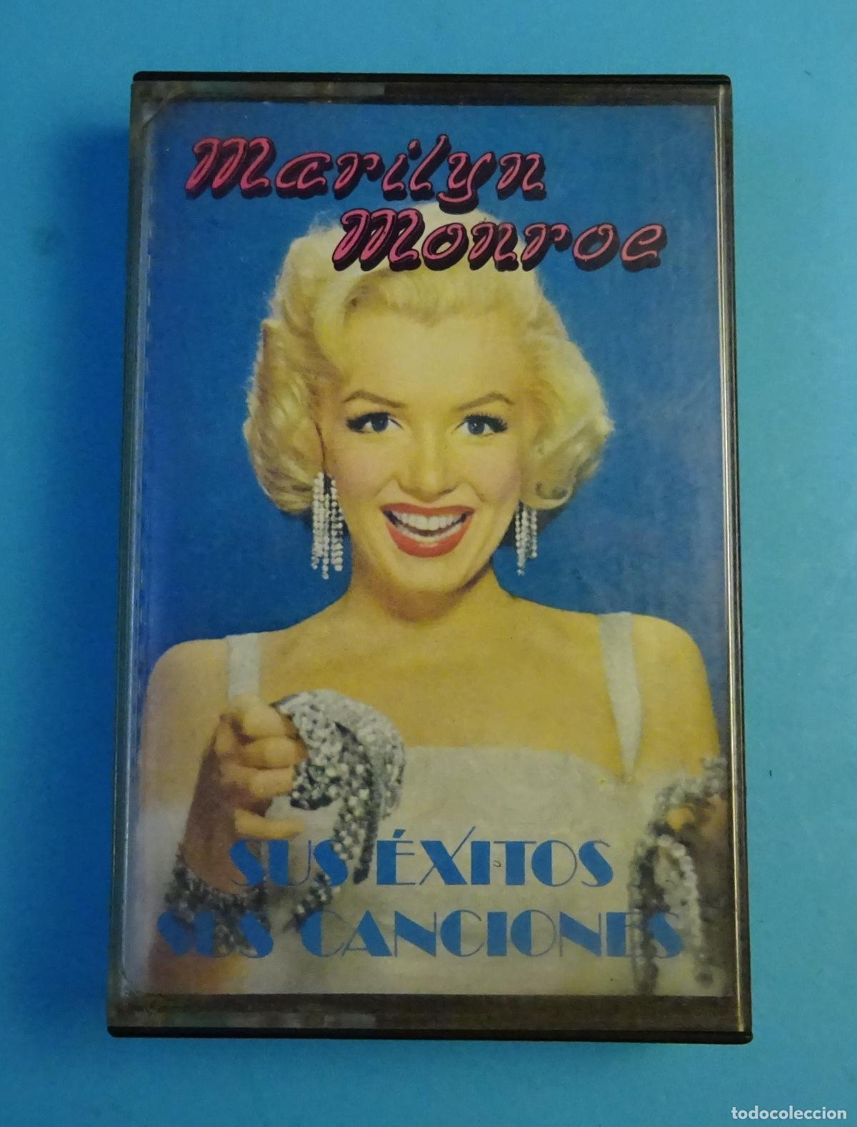 Casetes antiguos: CASETE MARILYN MONROE, SUS &Eacute;XITOS Y SUS CANCIONES. PERFIL, 1992