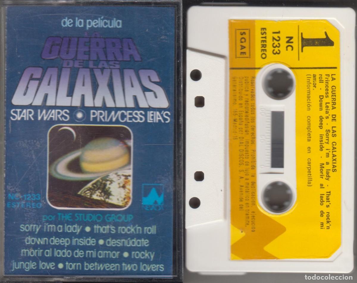 Casetes antiguos: La Guerra de las Galaxias cassette Star Wars Princess Leia's 1977