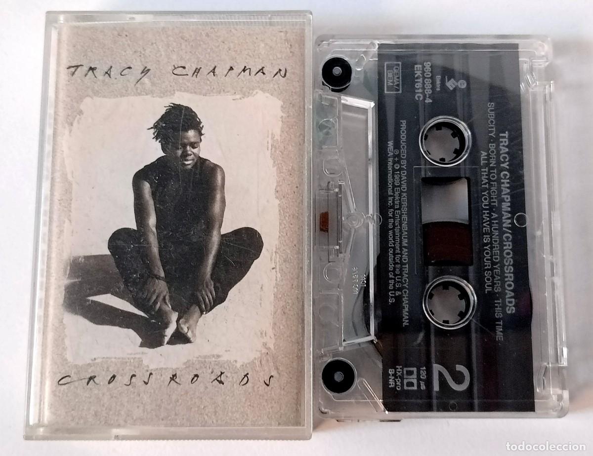 Casetes antiguos: CASSETTE TRACY CHAMPMAN - CROSSROADS - Foto 1