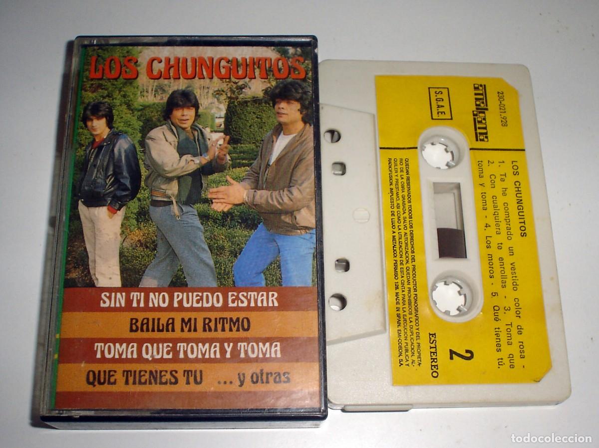 Casetes antiguos: CASSETTE LOS CHUNGUITOS - SIN TI NO PUEDO ESTAR