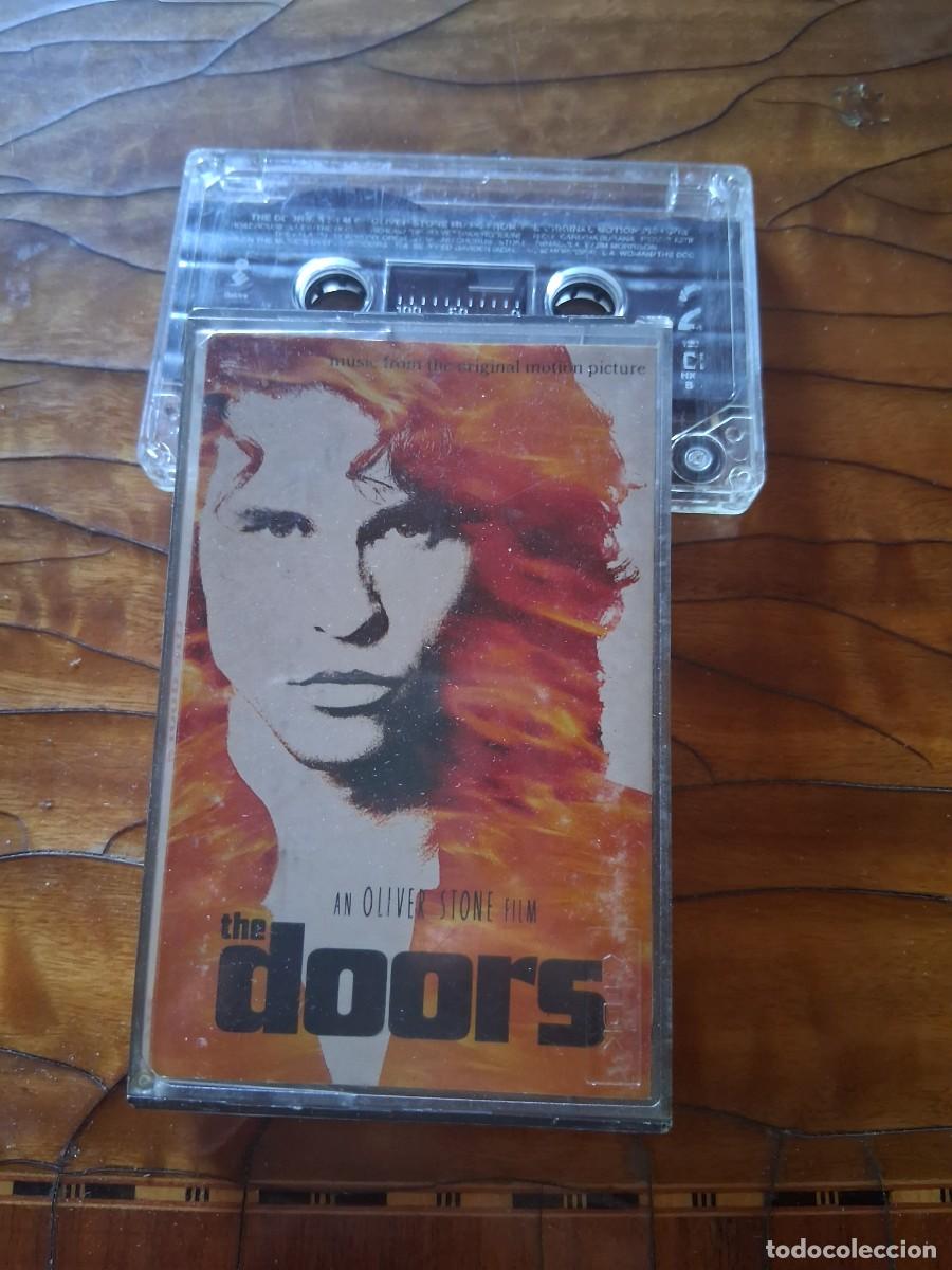 Casetes antiguos: Cinta de m&uacute;sica casete THE DOORS AN OLIVER STONE FILM