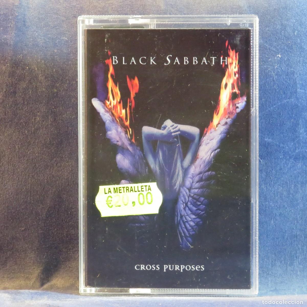 Cassetes antigas: BLACK SABBATH &ndash; CROSS PURPOSES - CASETE