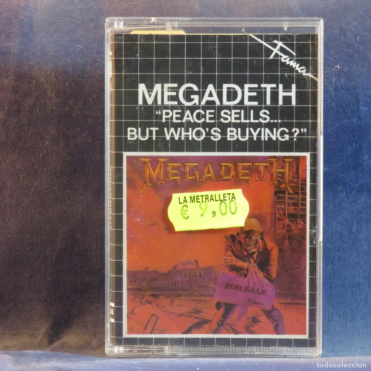 Casetes antiguos: MEGADETH &ndash; PEACE SELLS...BUT WHO'S BUYING? - CASETE