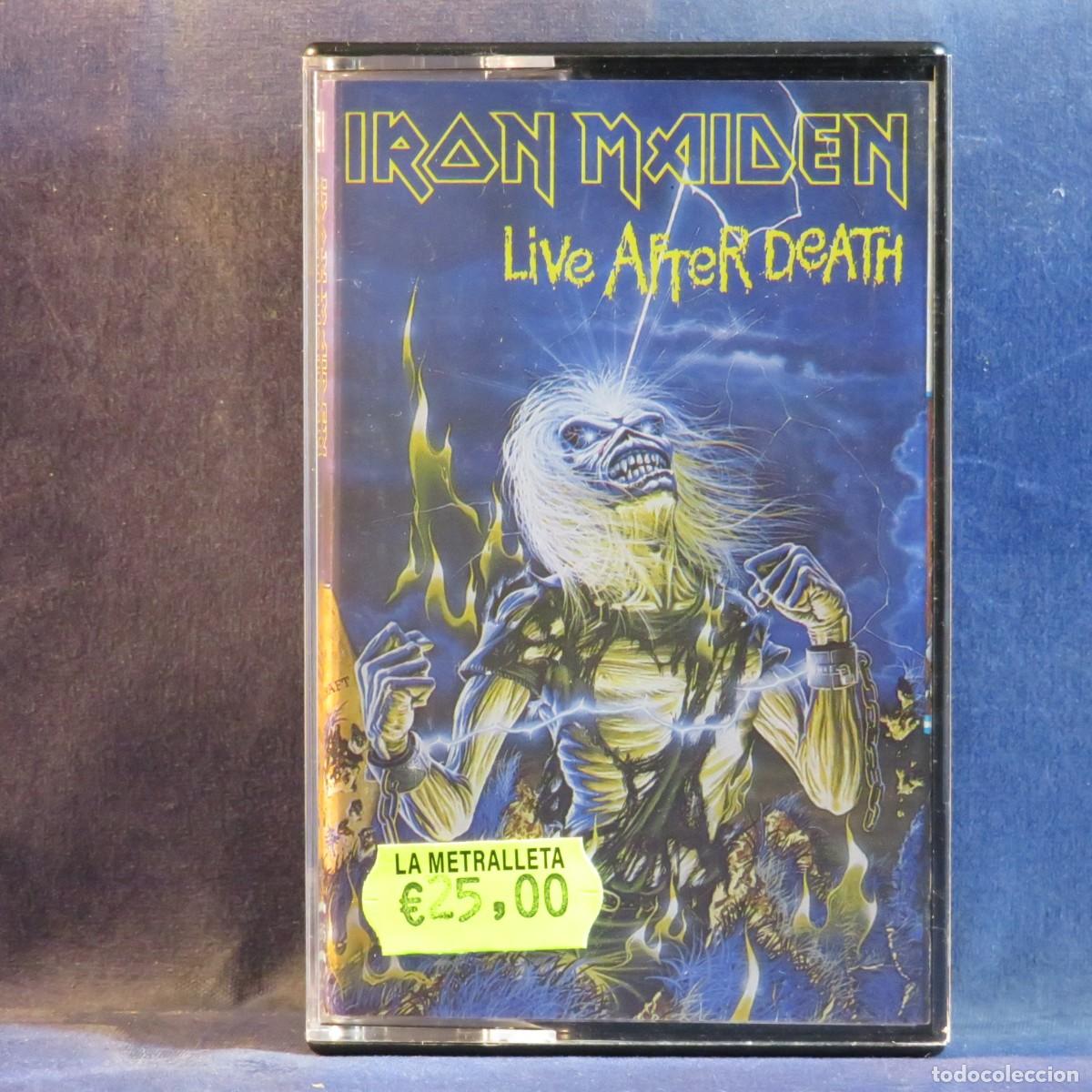 Casetes antiguos: IRON MAIDEN &ndash; LIVE AFTER DEATH - 2 CASETES