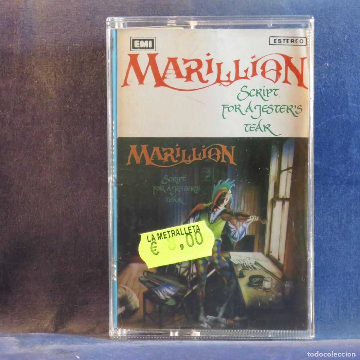 Casetes antiguos: MARILLION &ndash; SCRIPT FOR A JESTER'S TEAR - CASETE