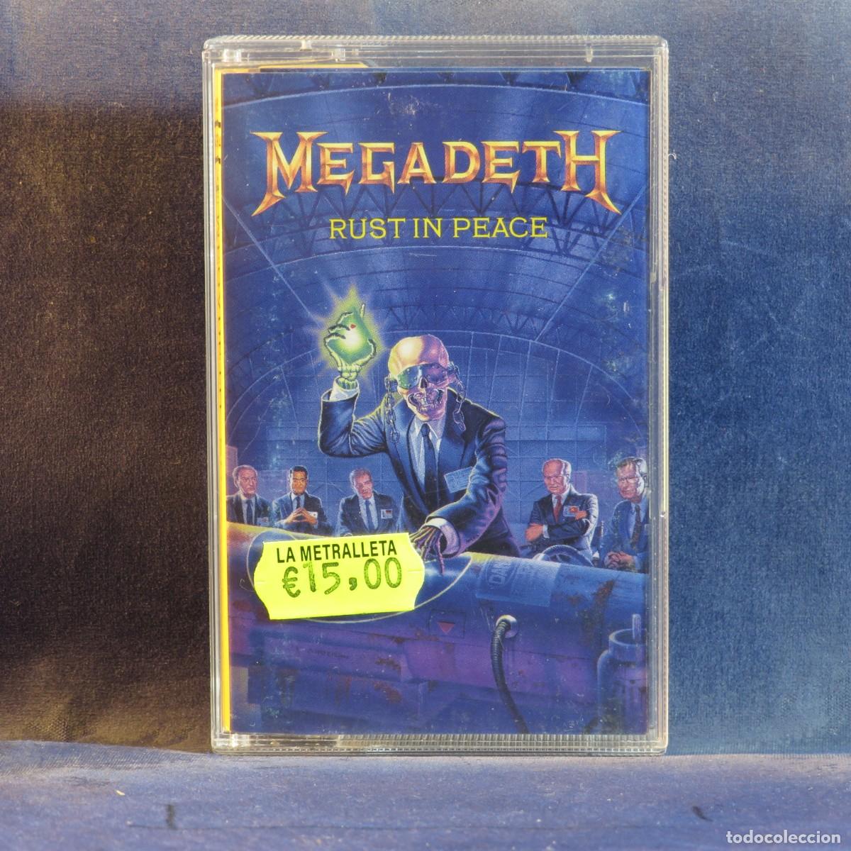 Casetes antiguos: MEGADETH &ndash; RUST IN PEACE - CASETE
