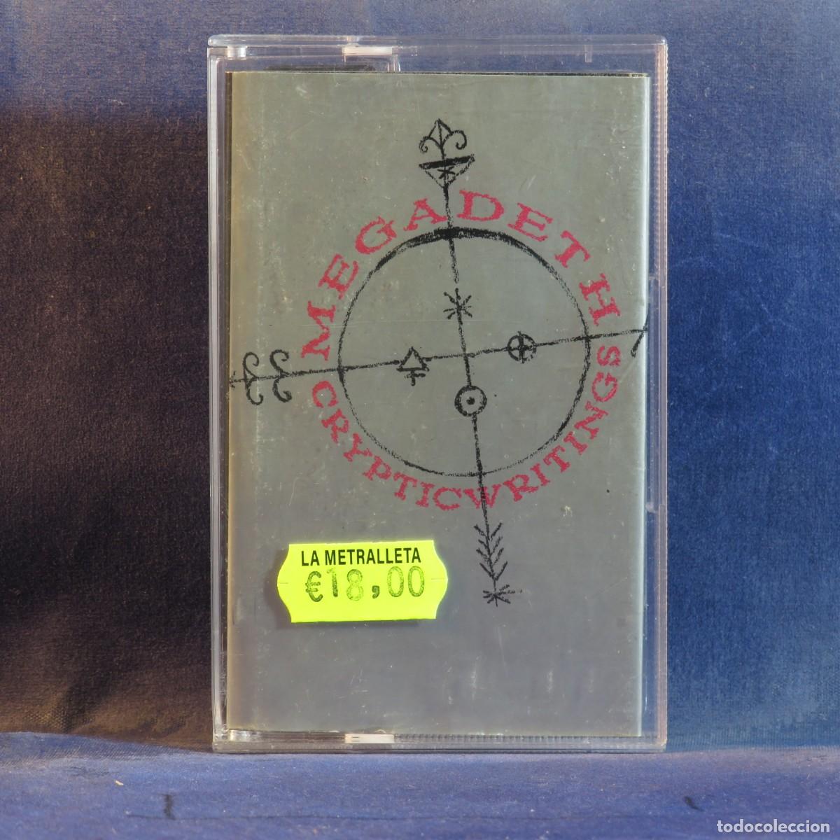 Casetes antiguos: MEGADETH &ndash; CRYPTIC WRITINGS - CASETE