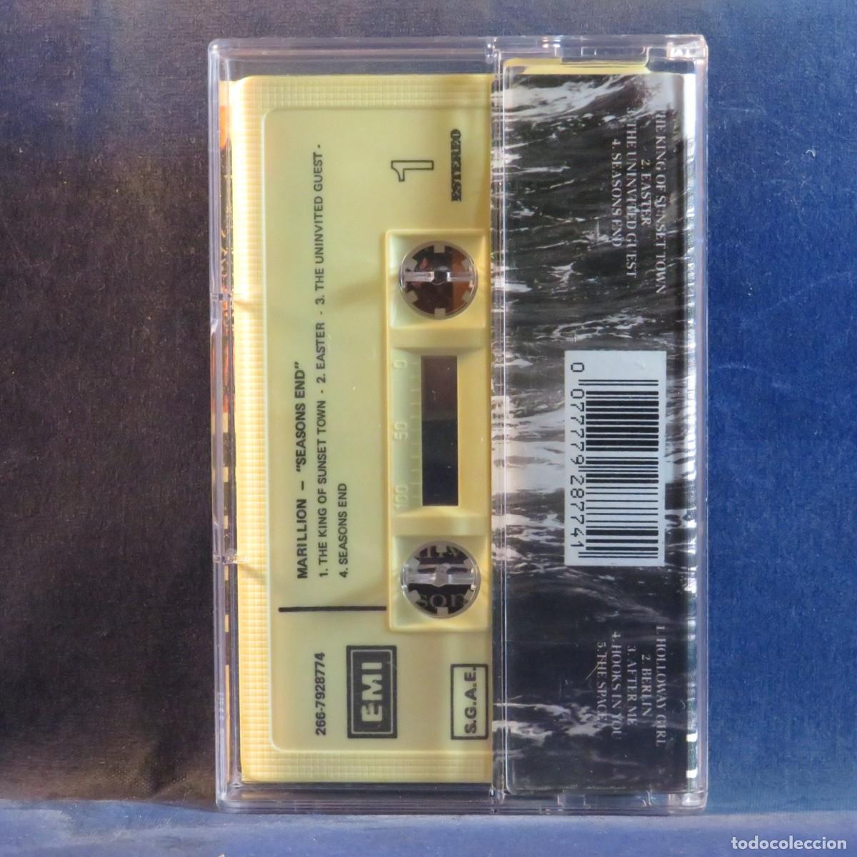 Casetes antiguos: MARILLION &ndash; SEASONS END - CASETE - Foto 2