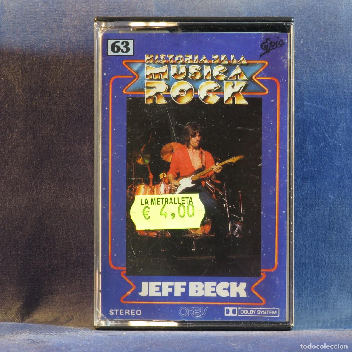 Casetes antiguos: JEFF BECK &ndash; THERE AND BACK - CASETE
